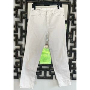 Dries Van Noten White Denim Jeans Straight Ankle Perry ~ Sz 29 NWT